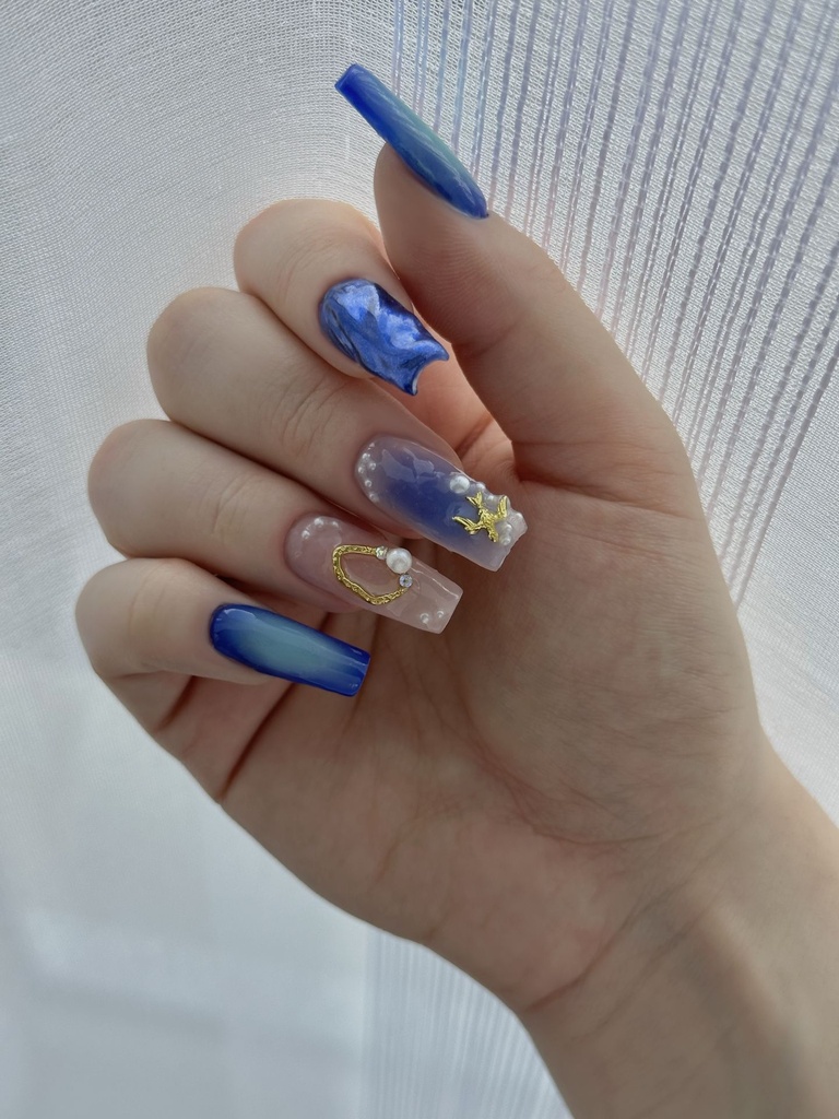 PRESS ON NAILS "Deep Sea"