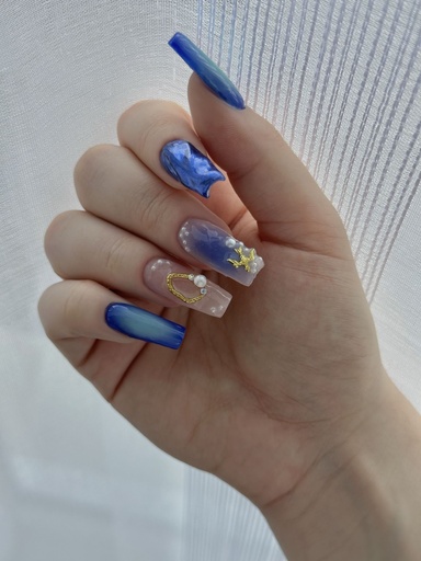 PRESS ON NAILS "Deep Sea"